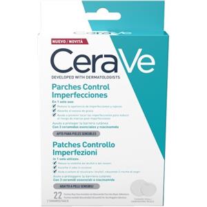 CeraVe Patches Controllo Imperfezioni - 22 Pezzi con Ceramidi e Niacinamide per Brufoli