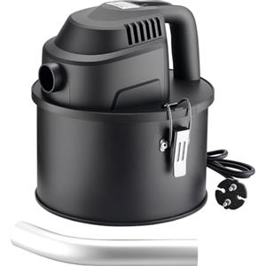Wiltec Aspiraceneri portatile 600 W con filtro HEPA, Bidone da 4l, Mini aspiratore cenere camino