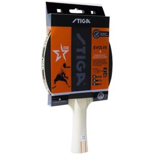 STIGA Evolve 1-Stella Racchetta da Ping Pong, Nero/Rosso