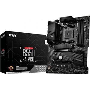 Msi Scheda madre Msi B550 A-Pro AM4 4DDR4 Hdmi/DP M.2 ATX [KBMSIAA7B550A05]