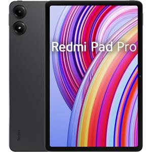 Xiaomi Redmi Pad Pro (Tablet) Con Anello, 2.4GHz Display 12.1", Batteria da 10.000 mAh, Ricarica rapida 33W, 8GB RAM-256GB ROM, Nero