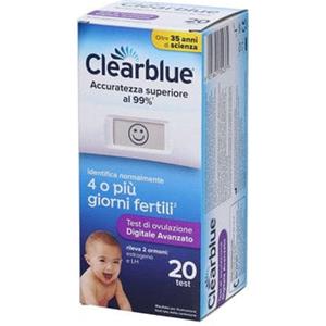 Clearblue Test Di Ovulazione Avanzato 20 Pezzi