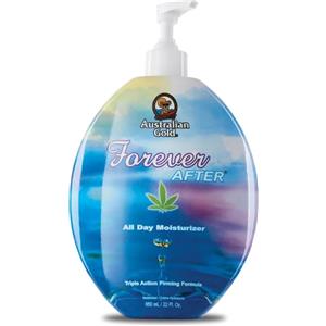 Australian Gold Forever After - Crema Idratante Doposole 400 ml con Estratto di Semi di Canapa e Formula Lipocare