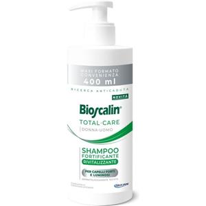 Giuliani Bioscalin Total Care Shampoo Fortificante Rivitalizzante 400 ml per Capelli Deboli e Sottili