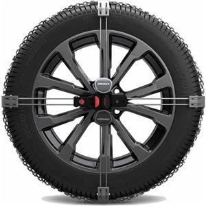 KÖNIG K-Summit K45 - Catene da Neve Omologate con Sistema di Fissaggio Innovativo