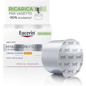 Eucerin Hyaluron-Filler Crema Giorno Ricarica 50ml SPF30 - Riempie le rughe e idrata la pelle