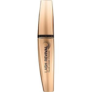 Max Factor Mascara Volumizzante Rinforzante Lash Revival, con Estratti di Bamboo e Oli Naturali, 11.5 ml, Nero Estremo