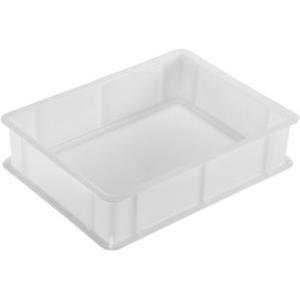 Giganplast Cassetta Portaimpasto Bianca 30x40x10 cm - Capacità 10 Litri, Sovrapponibile e Resistente