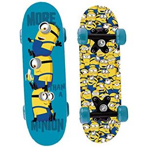 Joy Toy Minions 2 Mini Skateboard in legno 43x12x8 cm