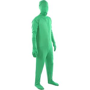 Yctze Green Screen Body Body Suit Full Body Split Design per Fotografia Film Video 160cm 62.99in Screen Suit Foto Green Suit Film Green Suit Green Man Suit Screen Body Suit Photogr (170 cm)