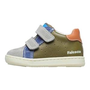 Falcotto KINER VL Calf/Suede Militare-Dark Grey-Dark Orange