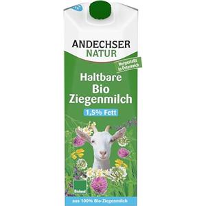 Andechser Natur Andechser, Latte di capra parzialmente scremato uht bio, 1L