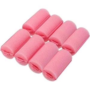 JAYIOLA Bigodini flessibili per dormire Bigodini per capelli in morbida schiuma Bigodini per capelli spessi e fini, 3 Cm 8 Pezzi