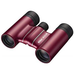 Nikon Binocolo Aculon T02 8 x 21, Leggero, Compatto, Rosso