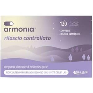 Generico GIULIANI Armonia Rilascio Controllato - Integratore Alimentare di Melatonina Pura - 120 Compresse