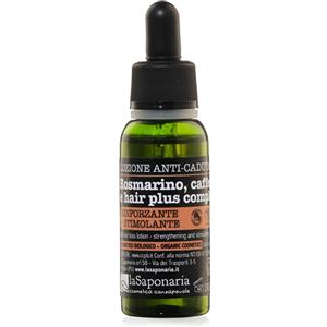 La Saponaria Sativaction Lozione Anticaduta 30ml - Trattamento Rinforzante per Capelli Uomini con Rosmarino e Caffeina