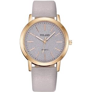 OFFCUP Orologio da Donna, Orologio Analogico al Quarzo Donna, Orologio da Polso Donna Con Cinturino in Pelle Classico Business Casual, Movimento a Tre Lancette, Cassa da 39MM -Viola