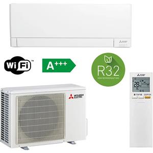 Mitsubishi Electric NUOVA VERSIONE con ESTERNA AY Climatizzatore Condizionatore Mitsubishi 12000 BTU MSZ-AY35VGKP + MUZ-AY35VG plasma quad PLUS