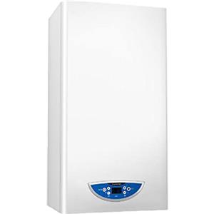 Ariston Matis Condens Plus - Caldaia a Condensazione 30Kw con Temperatura Regolabile per Uso Interno 38,5x40x74,5 - Funziona come Scaldabagno Istantaneo e Riscaldamento Casa, Classe Energetica A