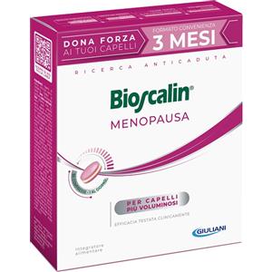 Giuliani Bioscalin Menopausa - Integratore per Capelli Forti e Voluminosi, 90 Compresse