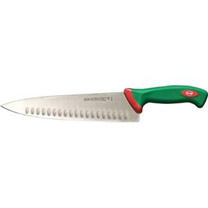 Sanelli Premana Coltello Trinciante Olivato 25 cm - Lama Rigida per Verdura e Frutta con Manico Ergonomico Antiscivolo