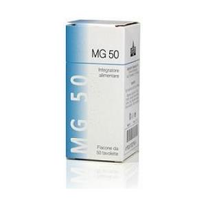 LAB.TERAPEUTICO M.R. MG 50 - Complemento Alimentare a Base di Magnesio, 50 Tavolette per Ridurre Stanchezza e Supportare il Sistema Nervoso