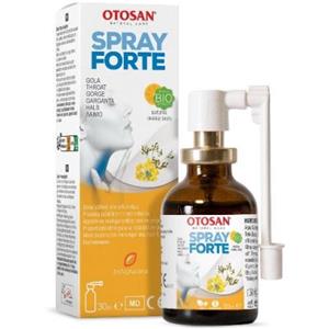 Otosan Gola Spray Forte 30 ml - Coadiuvante per Faringite, Irritazione e Secchezza della Gola