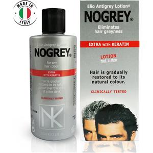 Nogrey Lozione Antigrigio con Cheratina - 200 ml per Capelli Sani e Vibranti