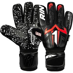 Rinat Ariete X Gravity Adulto, Guanti da Portiere Nero, Taglia 8