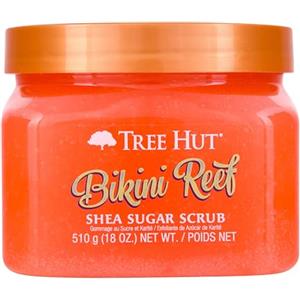 Tree Hut Bikini Reef Shea Sugar Scrub, 18 once Ultra Hydrating and Exfoliating Scrub for Nourishing Essential Body Care