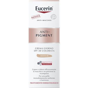 Eucerin Crema Giorno Colorata Medium SPF30 - 50 ml, Riduce l'Iperpigmentazione e Uniforma l'Incarnato
