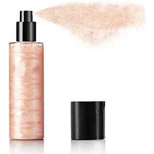 Fulenyi Spray Glitter Corpo, 120ml Glitter Powder Spray, Donne Contorno Trucco Flash Polvere, Glitter Polvere Spray Shimmer Polvere Spray Trucco per Capelli Viso Corpo Cosmetico