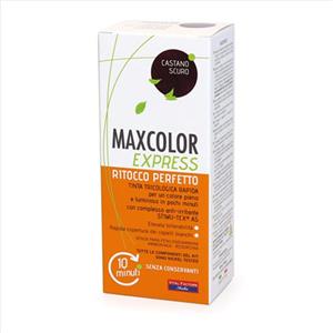 Maxcolor Express Tinta Capelli Castano Scuro - Soluzione Rapida in 10 Minuti