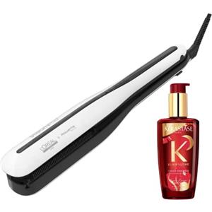 L'Oréal Professionnel Paris Steampod 3.0 x Kérastase | Edizione Limitata Elixir Ultimate | Raddrizzatore a vapore professionale 2 in 1: Levigatura e Wavy | Tecnologia Vapore | Cura di sublimazione multiuso | L'Oréal