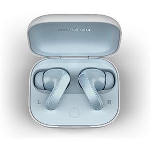 Motorola Moto Buds: cuffie wireless, suono di ottima qualità e audio ad alta risoluzione, cancellazione attiva del rumore dinamico, integrazione ottimale con l'ecosistema Moto, Blu