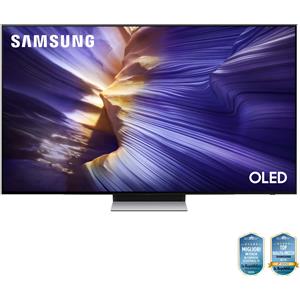 Samsung OLED AI TV 65 QE65S90FATXZT 4K, Processore NQ4 AI Gen3, 4K AI Upscaling Pro, Schermo antiriflesso, OLED HDR, Dolby Atmos & OTS Lite, Laser Slim Design, Vision AI Smart TV, 2025 GARANZIA ITALIA