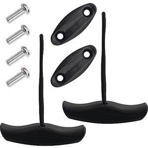 Omoojee Confezione da 2 maniglie di ricambio per kayak, maniglie per il trasporto della canoa con cordino e occhielli imbottiti, accessori per kayak