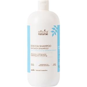 Officina Naturae - Doccia Shampoo Tonificante ed Energizzante con Malva e Vitamina E, 1L