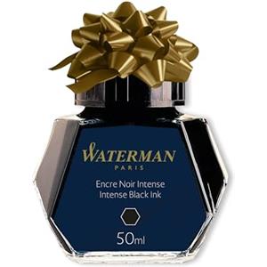 Waterman inchiostro per penna stilografica | nero intenso | bottiglia da 50 ml