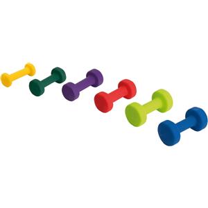 Movi Fitness Manubrio in Neoprene da 0,5 kg - Colore Giallo, Antiscivolo