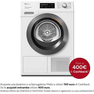 Miele TCL690 WP 125 Gala Edition asciugatrice Libera installazione Caricamento frontale 9 kg Bianco