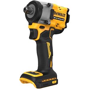 DEWALT Avvitatore a impulsi compatto 18V XR Brushless con attacco quadro 1/2 e perno di tenuta, solo corpo macchina, DCF922N-XJ