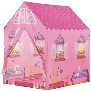 GIODICART Tenda delle Principesse, Casetta Gioco Pop-up per Bambini, Rosa, 90x72x105 cm