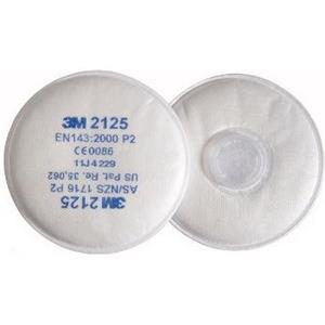 Safety Supply Company 3 M - Coppia Cartucce Filtro particolato per uso con 6000 7500 e 6900 maschere, Bianco