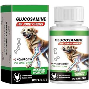 Joberio Integratori per La Cura 'Anca dei Cani - Integratori Articolari per Cani | Compresse per La Cura 'Anca E delle Articolazioni Ad Alta Resistenza per Cani di Piccola Taglia