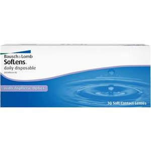 SofLens Daily Disposable Lenti a Contatto Giornaliere Correttive, 30 Lenti, BC 8.6 mm, DIA 14.2 mm, -9.0 Diopt