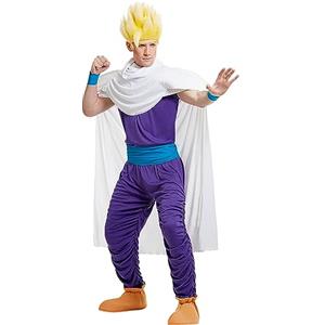 Funidelia | Costume di Son Gohan Dragon Ball per uomo Gohan, Sfera del drago, Anime - Costume per Adulto e accessori per Feste, Carnevale e Halloween - Taglia L - Viola