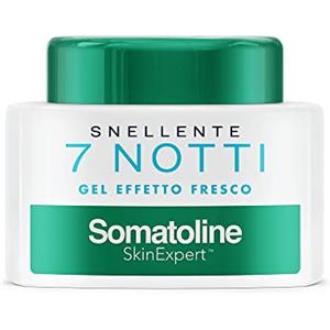 Somatoline SkinExpert, 7 Notti Gel Effetto Fresco, Trattamento Corpo Anticellulite, Ultra Intensivo, con Sale Integrale, 400ml