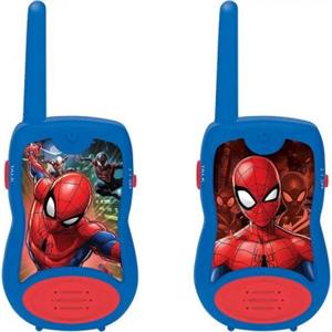 Giocheria Walkie Talkie Spiderman - Portata 100m, Antenna Flessibile, Design Ergonomico per Bambini