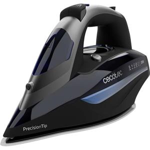 Cecotec Piastra Orizzontale con Pompa IronHero 3200 i-Pump Absolute. 3200 W, Power Steam, Colpo di Vapore 285 g/min, Suola Turbo Anodized Pro, Schermo LCD, Sistema Antigoccia, Cyclo Clean, Auto Off.